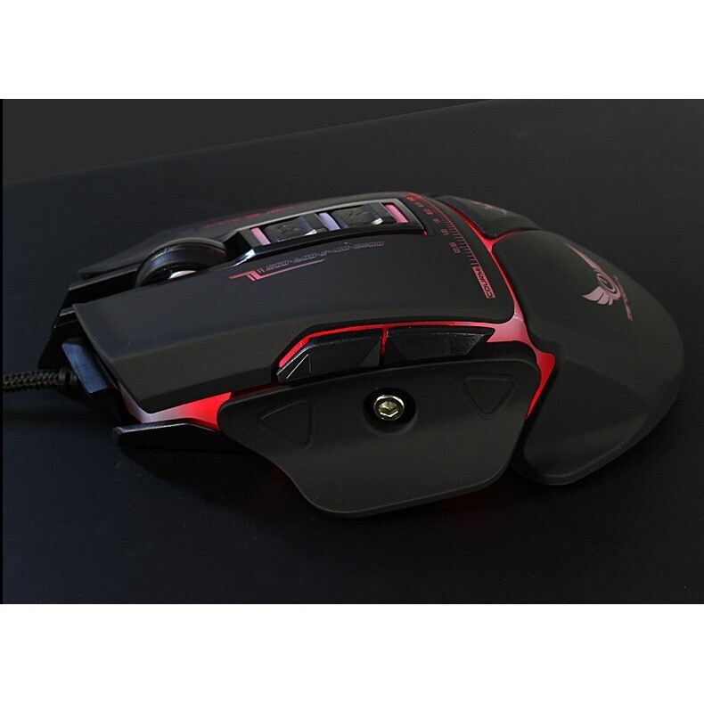 Chuột gaming Zerodate G12 - Chuột chơi game Zerodate 3200DPI led RGB G90