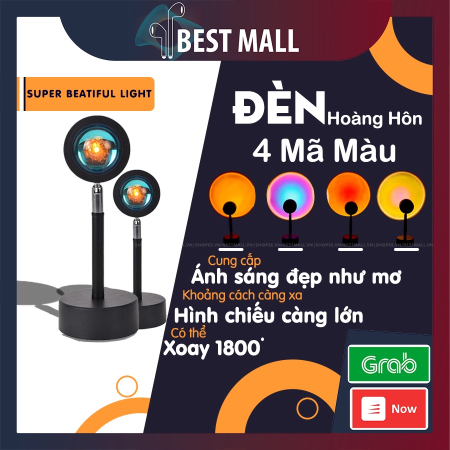 Đèn Led Hoàng Hôn, Cầu Vồng, Mặt Trời, RainBow Hot Tiktok 2021