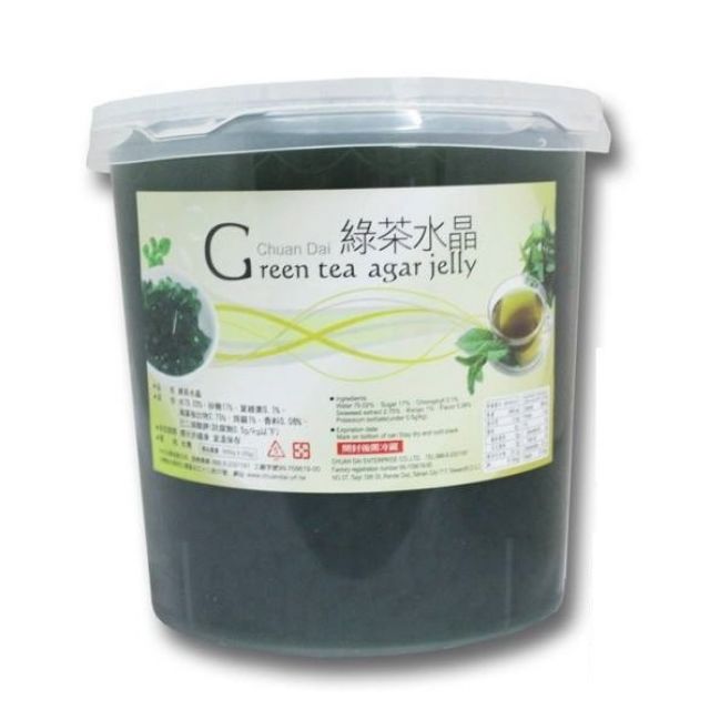 Thạch ống trà xanh Chuandai