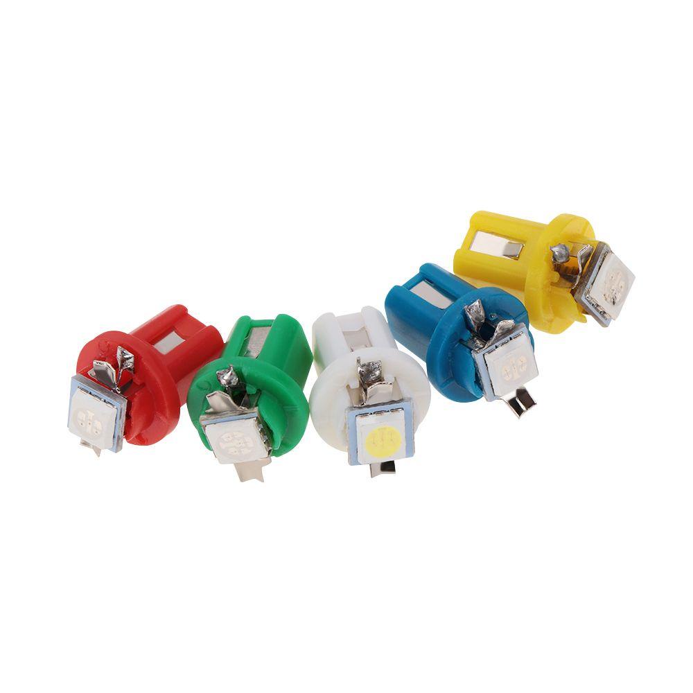 Set 10 Đèn T5 B8.5D 1SMD Gắn Bảng Điều Khiển Dành Cho Ô Tô