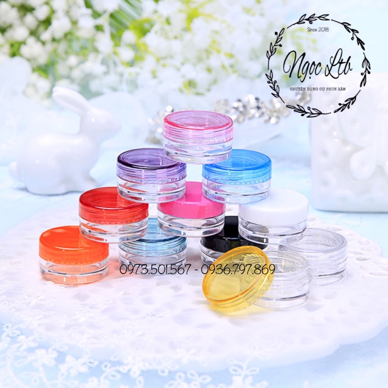 Hũ chiết mỹ phẩm 3g/5g