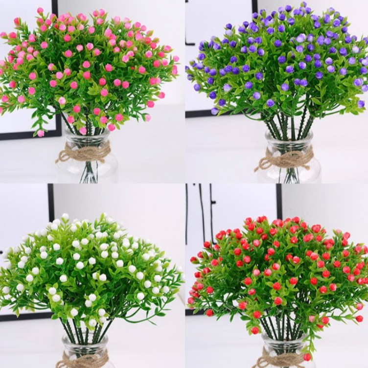 Cành Hoa Chiêm Điểm - Hoa Giả Trang Trí Lizflower [A3-D2]