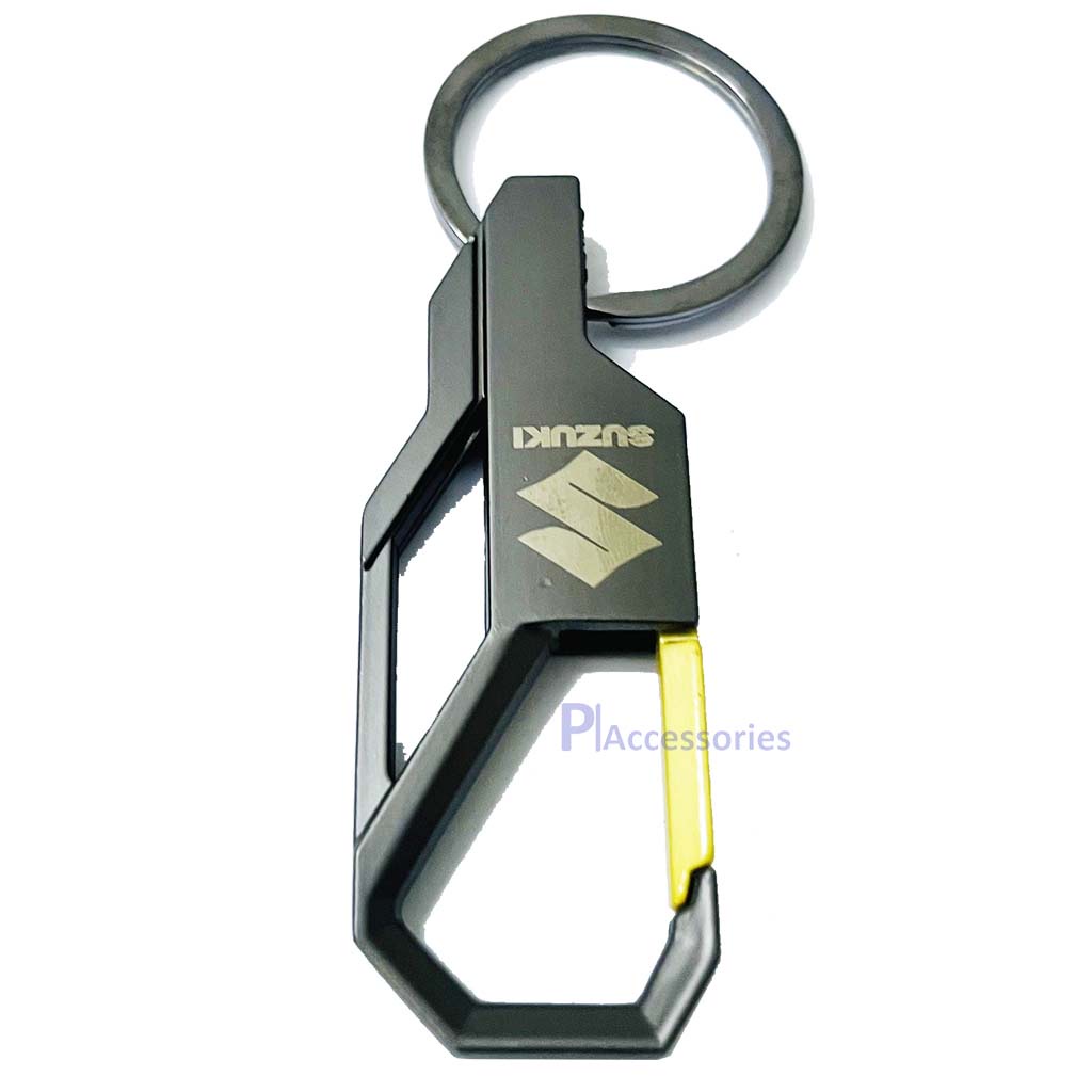 Móc Khóa Nhôm Logo Suzuki Cao Cấp PKPH