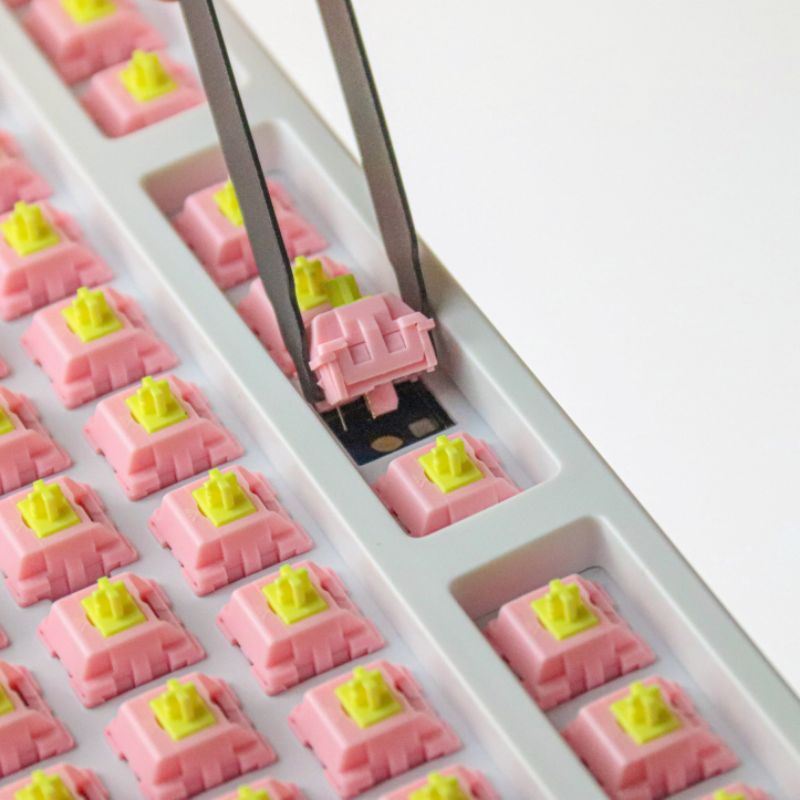 Dụng cụ tháo switch bàn phím cơ SWITCH PULLER XO hàng xịn bằng nhôm không cấn phím - Mitoby Studio