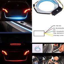 ĐÈN LED VIỀN CỐP SAU NHIỀU CHẾ ĐỘ, TRANG TRÍ XE HƠI