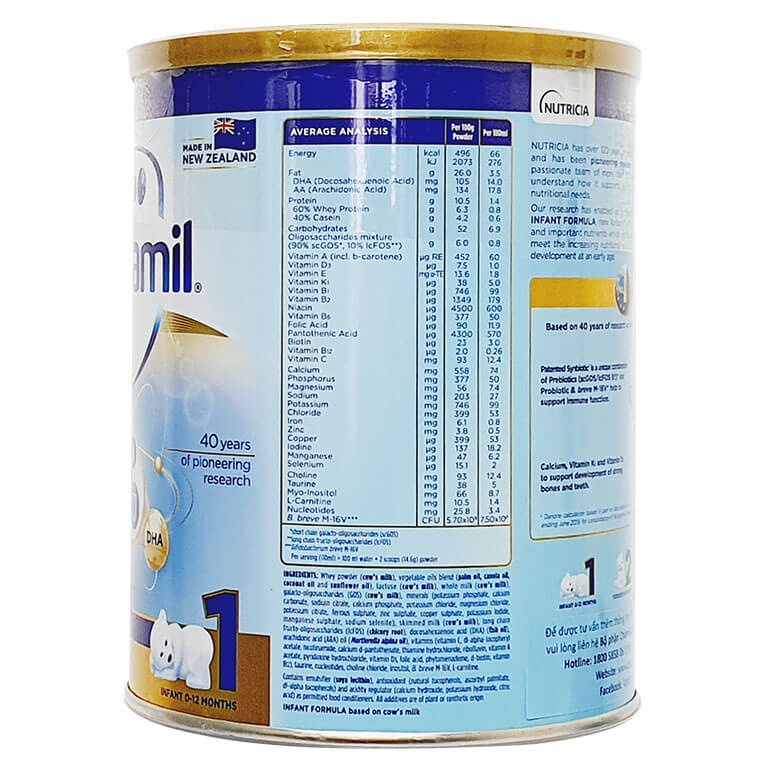 [Chính hãng] sữa Aptamil 900g nhập khẩu chính hãng từ Newzeland
