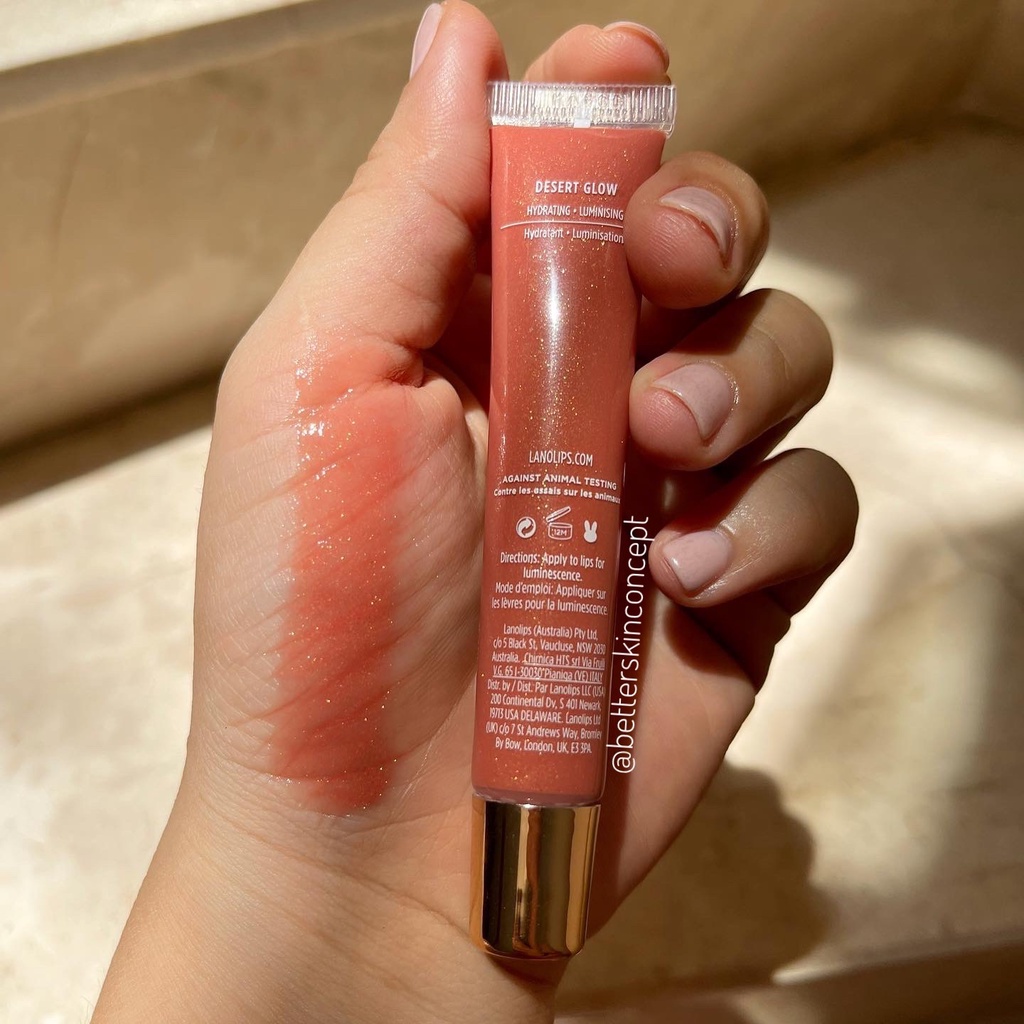 Lanolips Son bóng dưỡng ẩm có nhũ - Hydrating Lip Luminizer