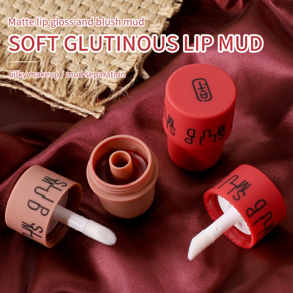 Chứng Khoán sẵn sàng Nhung Mờ Son Môi Men Matte Không Thấm Nước Không-đánh dấu Son Môi Bền Lâu Lip Men COD