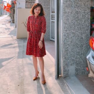 SALE Đầm hoa nhí xinh yêu