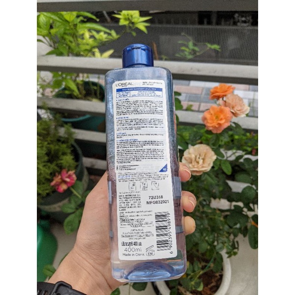 400ml Nước tẩy trang L’Oreal Paris 3 in 1 Micellar Water