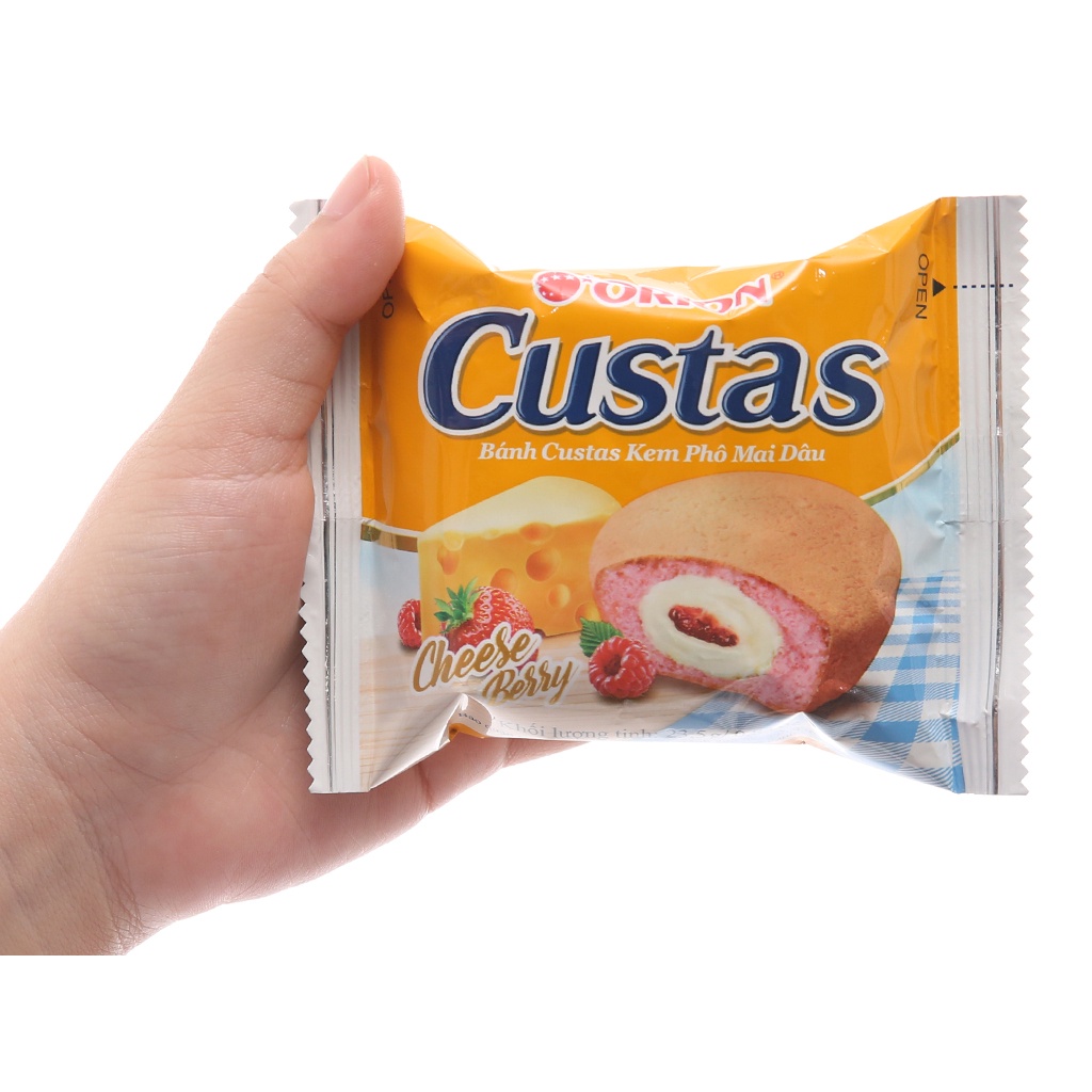 Bánh kem trứng Custas hộp 282g