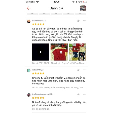 Áo len lông thỏ cao cấp cho bé trai bé gái
