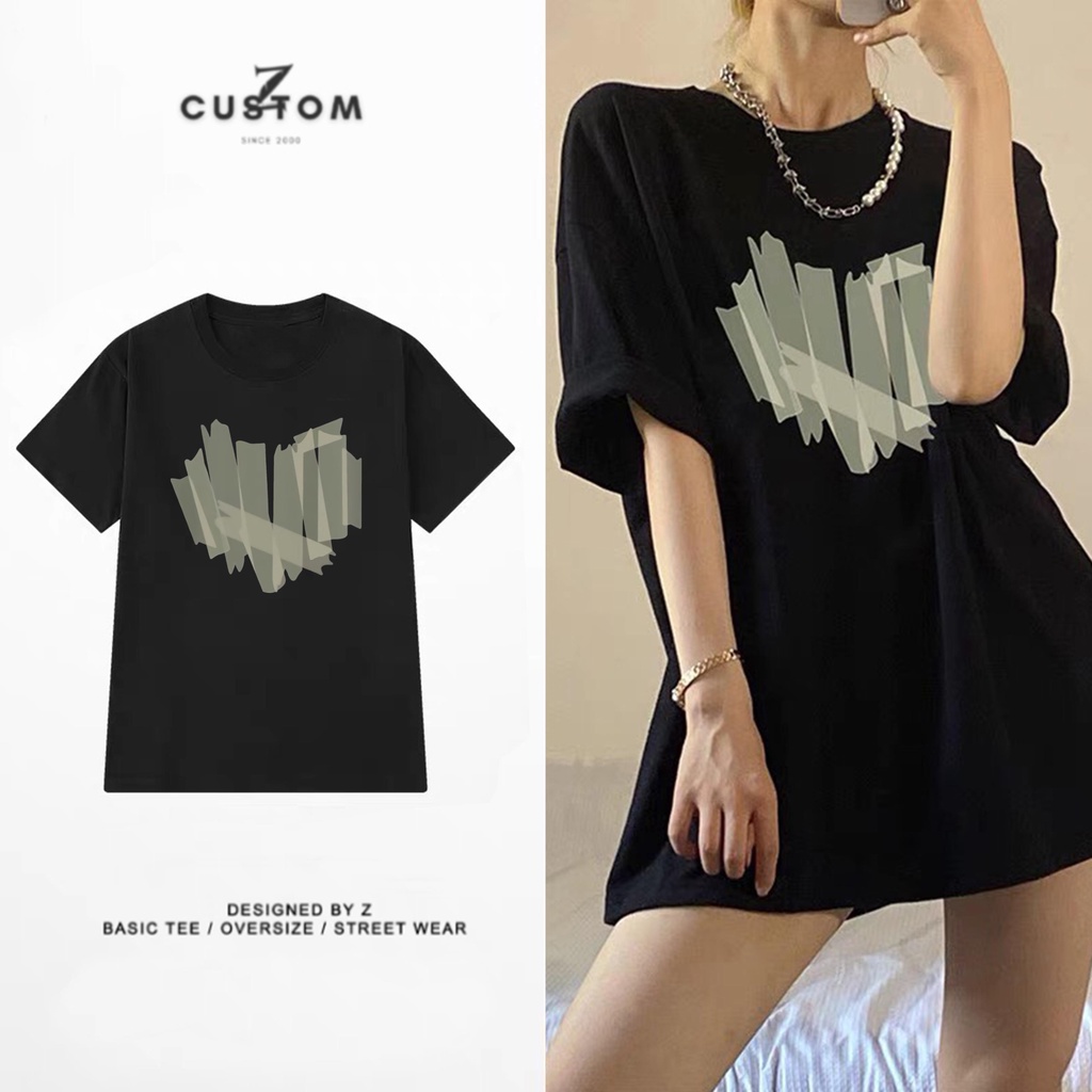 Áo Thun Nam Nữ Form Rộng Tay Lỡ Vải 100% Cotton Dày Dặn MS21
