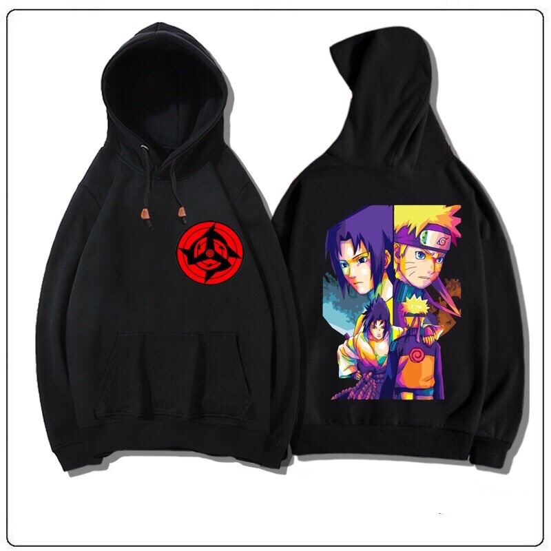 [BST] Áo Khoác Hoodie In Hình ITACHI UCHIHA, SASUKE SENPAI , NARUTO ANIME Đủ Size Nam Nữ