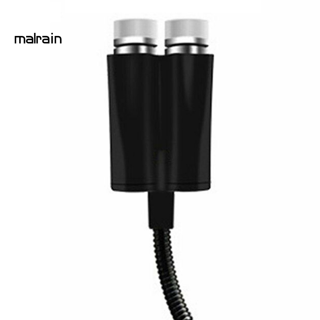 Đèn LED USB Mini Tự Động Tiết Kiệm Năng Lượng Họa Tiết Bầu Trời Đầy Sao Trang Trí Xe Hơi