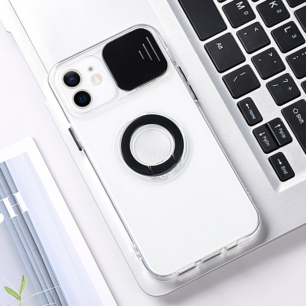 Ốp điện thoại dẻo màu trơn có vòng đỡ bảo vệ 10 màu tùy chọn cho Samsung Galaxy A14 5G A12 A21s A51 A32 5G 4G