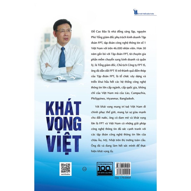 Sách - Khát vọng Việt phần 2 - Hãy là một phần của sự đổi thay kỳ diệu