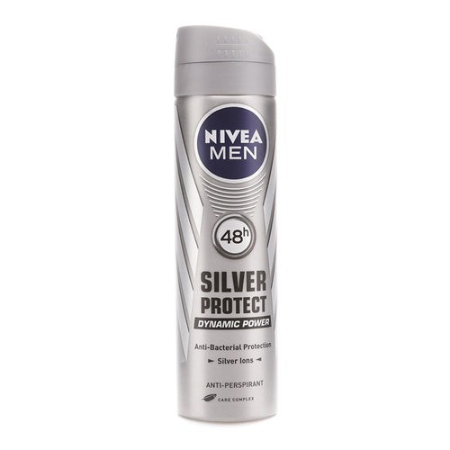 Xịt Khử Mùi Nivea Cho Nam Phân Tử Bạc Silver Protect 48H 150ml