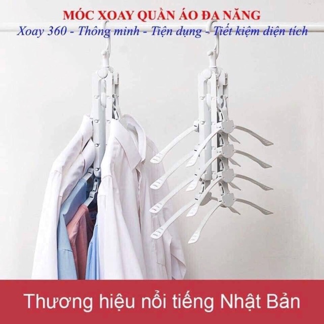 MÓC ÁO GẤP GỌN THÔNG MINH NHẬT BẢN (ANT)