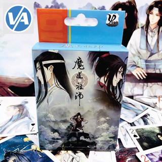 Bài tây Ma Đạo Tổ Sư - Mẫu 1 - có nhiều mẫu Anime, Manhua Lam Vong Cơ, Ngụy Vô Tiện, Giang Trừng, Ôn Ninh, Hi Thần