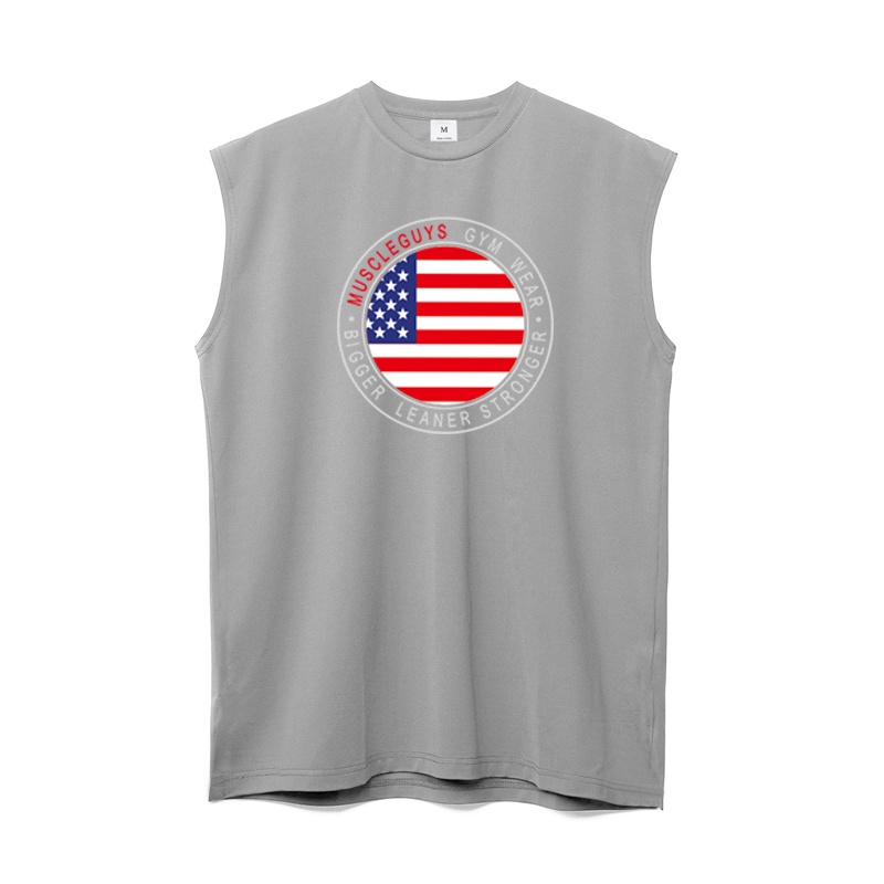 Áo Ba Lỗ Lưới Không Tay Khô Nhanh Thời Trang Thể Thao Cho Nam