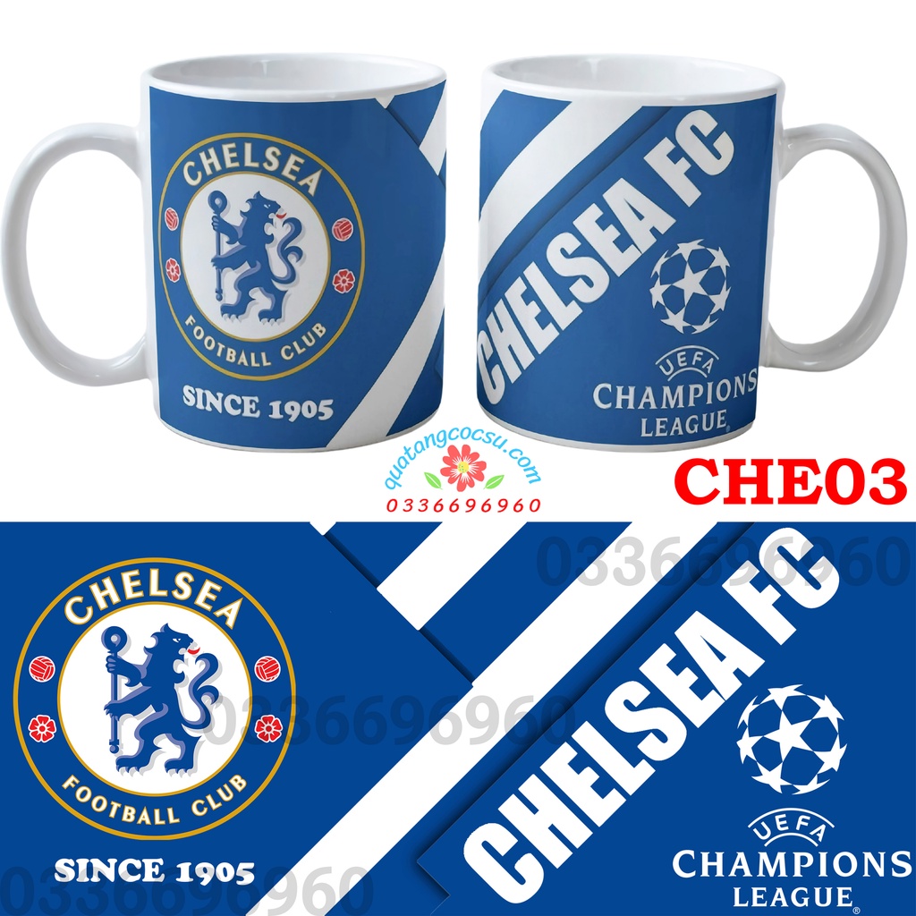 Cốc Sứ Chelsea Nhiều Mẫu, Cốc Chelsea Loại 1