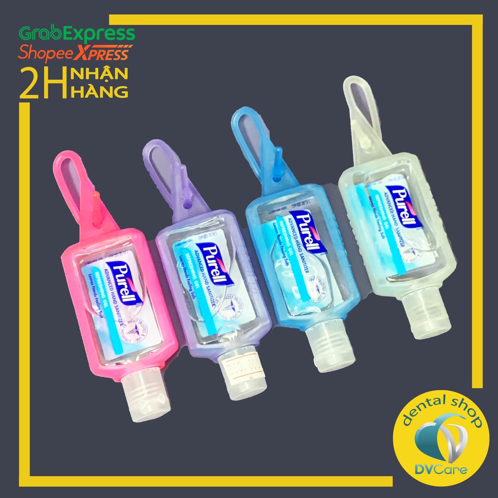 Gel rửa tay khô Purell có móc treo 30ml Mỹ