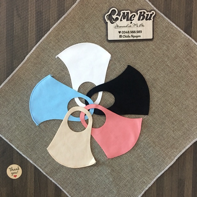 (Sale HOT) 10 khẩu trang vải su