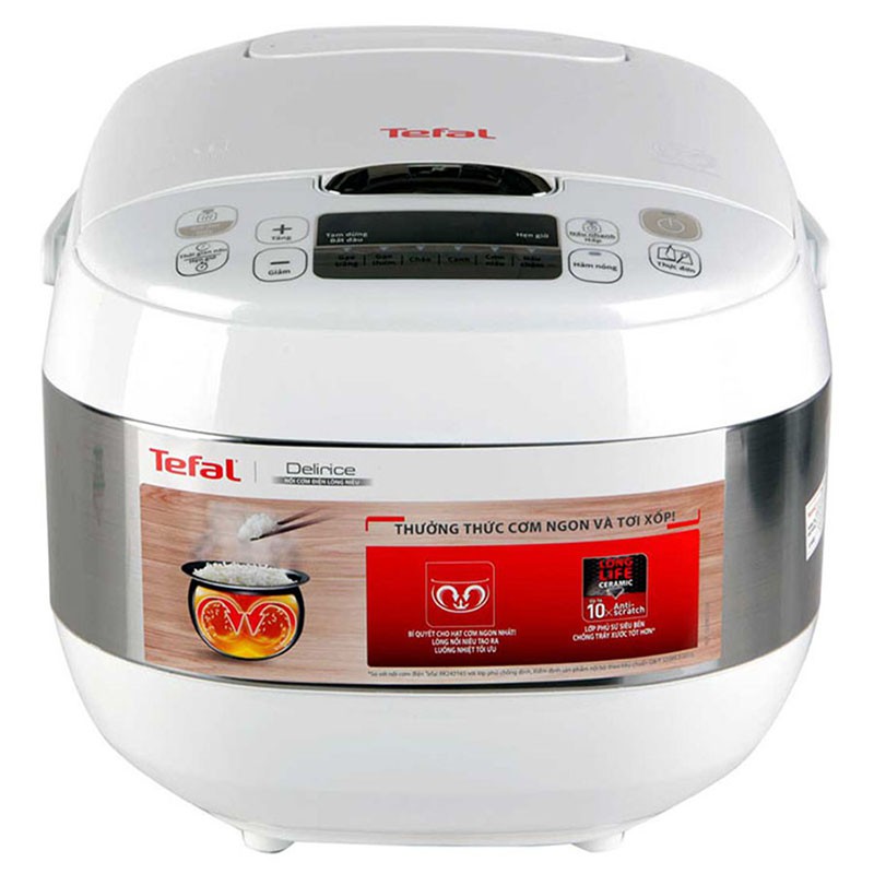 Nồi cơm điện tử lòng niêu Tefal 1.8 Lít RK752168 - GD.Tefal.NoiComRK752168