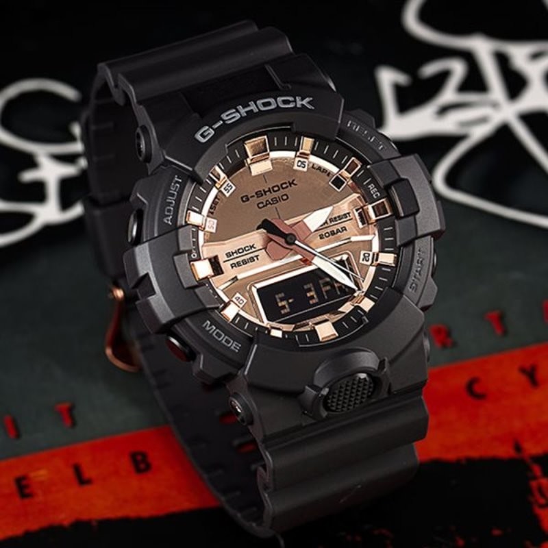 Đồng Hồ Casio Nam Dây Nhựa GSHOCK GA-800MMC-1A Chính Hãng