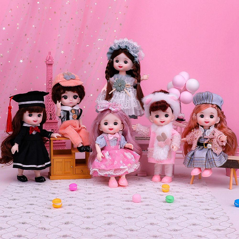 Bộ Quần Áo Búp Bê DORAW 37 Phong Cách Cho Búp Bê Ob11 Gsc 16~17cm