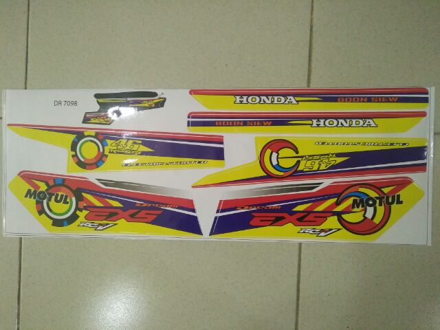 Bộ tem honda Dream Rossi 46