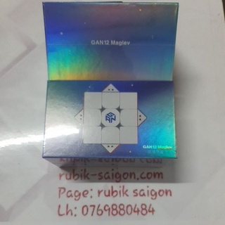 Rubik Gan 12 Maglev stkless không viền - Viền đen