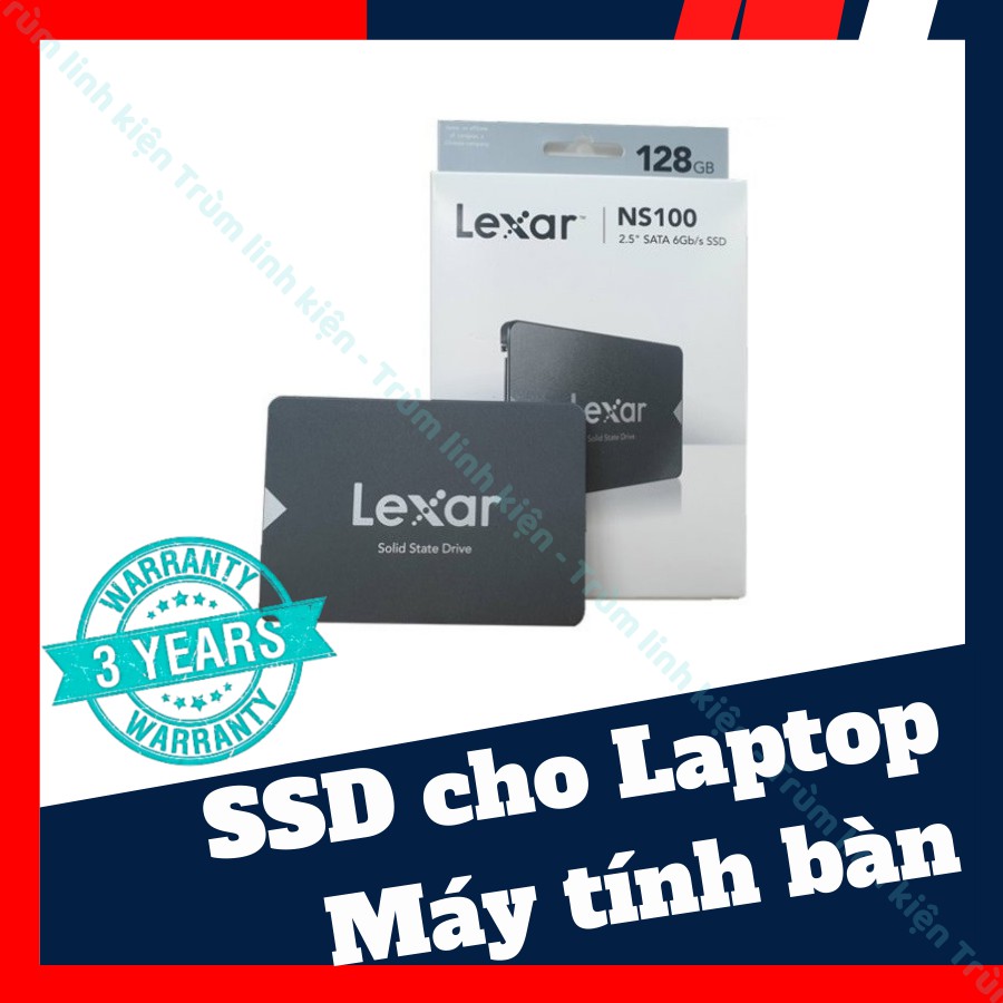 Ổ cứng SSD 128GB Lexar NS100 Mai Hoàng Phân Phối