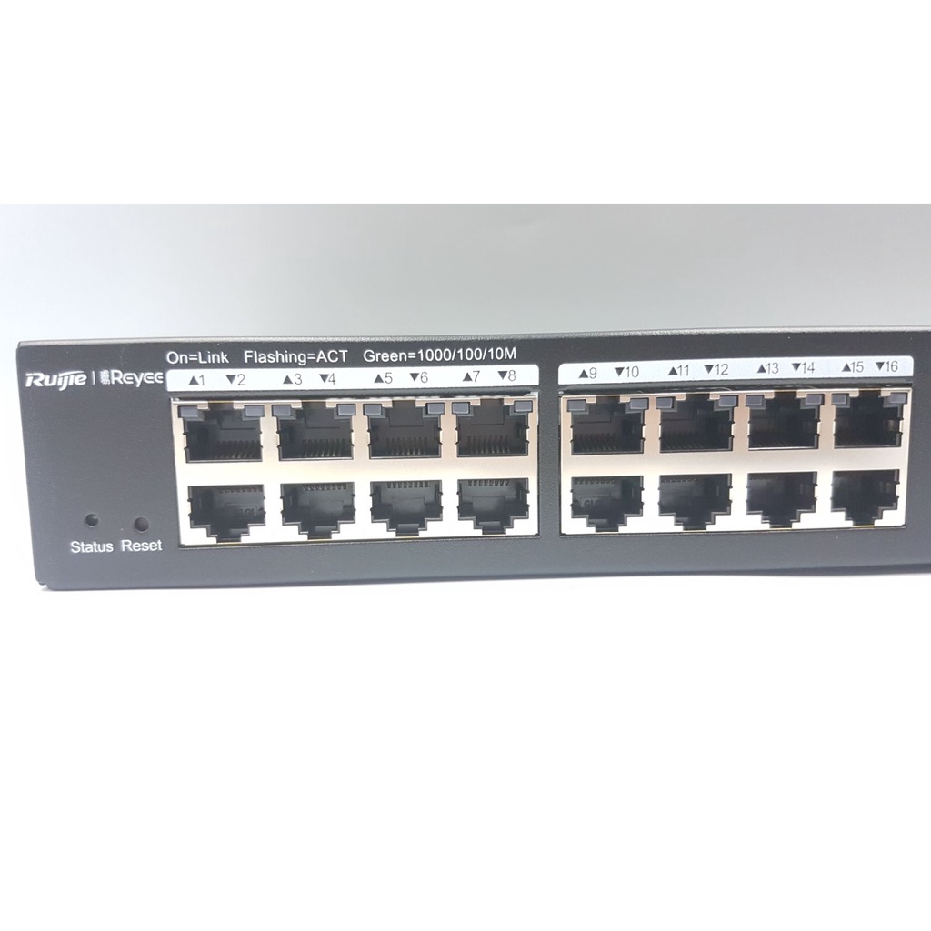 Bộ chia mạng thông minh 16 cổng giga 1000  Ruijie ES216GC (chính hãng) 216GC