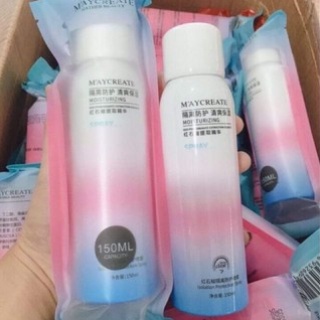 Xịt chống nắng Maycreate, kem chống nắng dạng xịt nội địa trung 150ml Chính Hãng