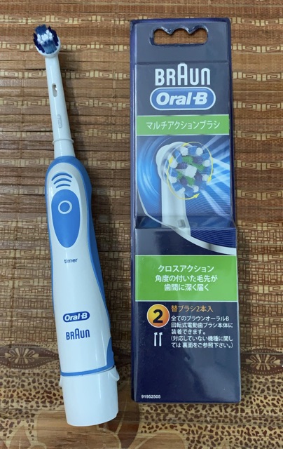 Đầu bàn chải điện Oral-B Braun Nhật bản ( vỉ 2/vỉ 4)