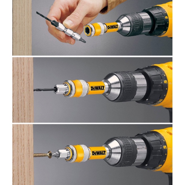 Bộ mũi khoan gỗ âm vít 12 chi tiết Dewalt DW2735P - CHÍNH HÃNG