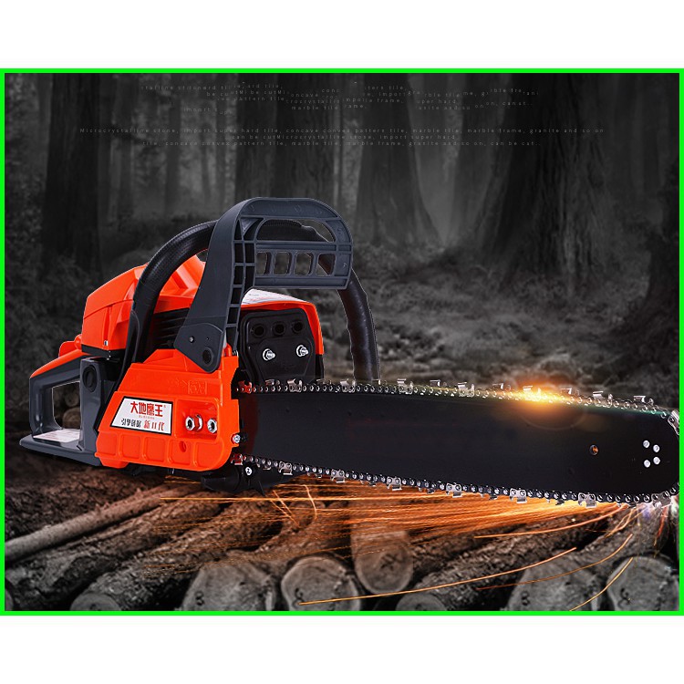 Máy Cưa Xích Chạy Xăng Cầm Tay Hàng Nội Địa Trung Quốc Giá Rẻ