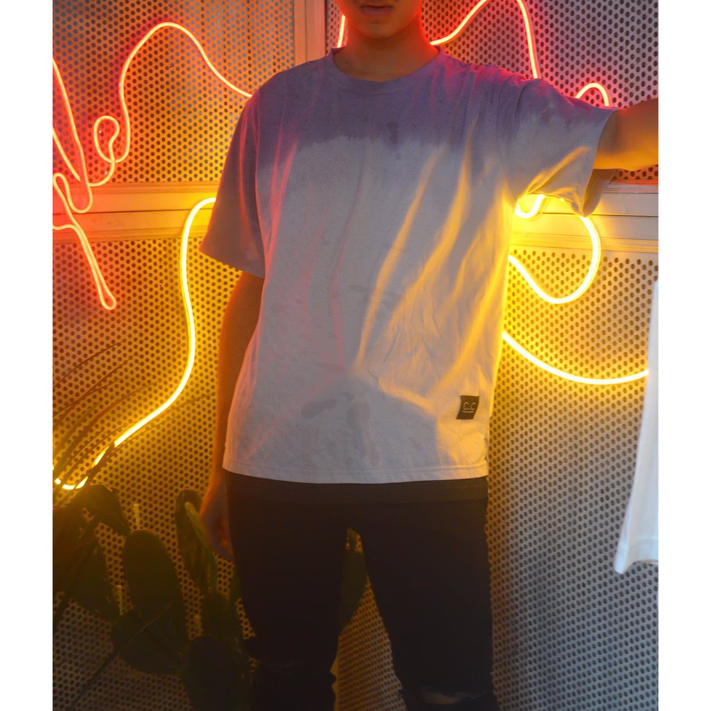 Áo thun Stee Layer loang màu CVC - Giá sỉ Unisex