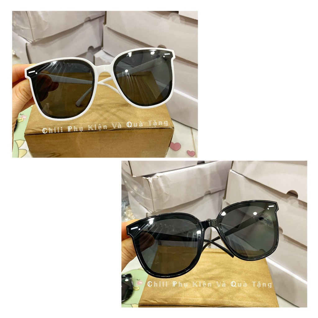 K3 - Kính mát nam nữ, mắt kiếng râm thời trang chống nắng du lịch kính đen 1 gạch ngang 1 chấm | BigBuy360 - bigbuy360.vn