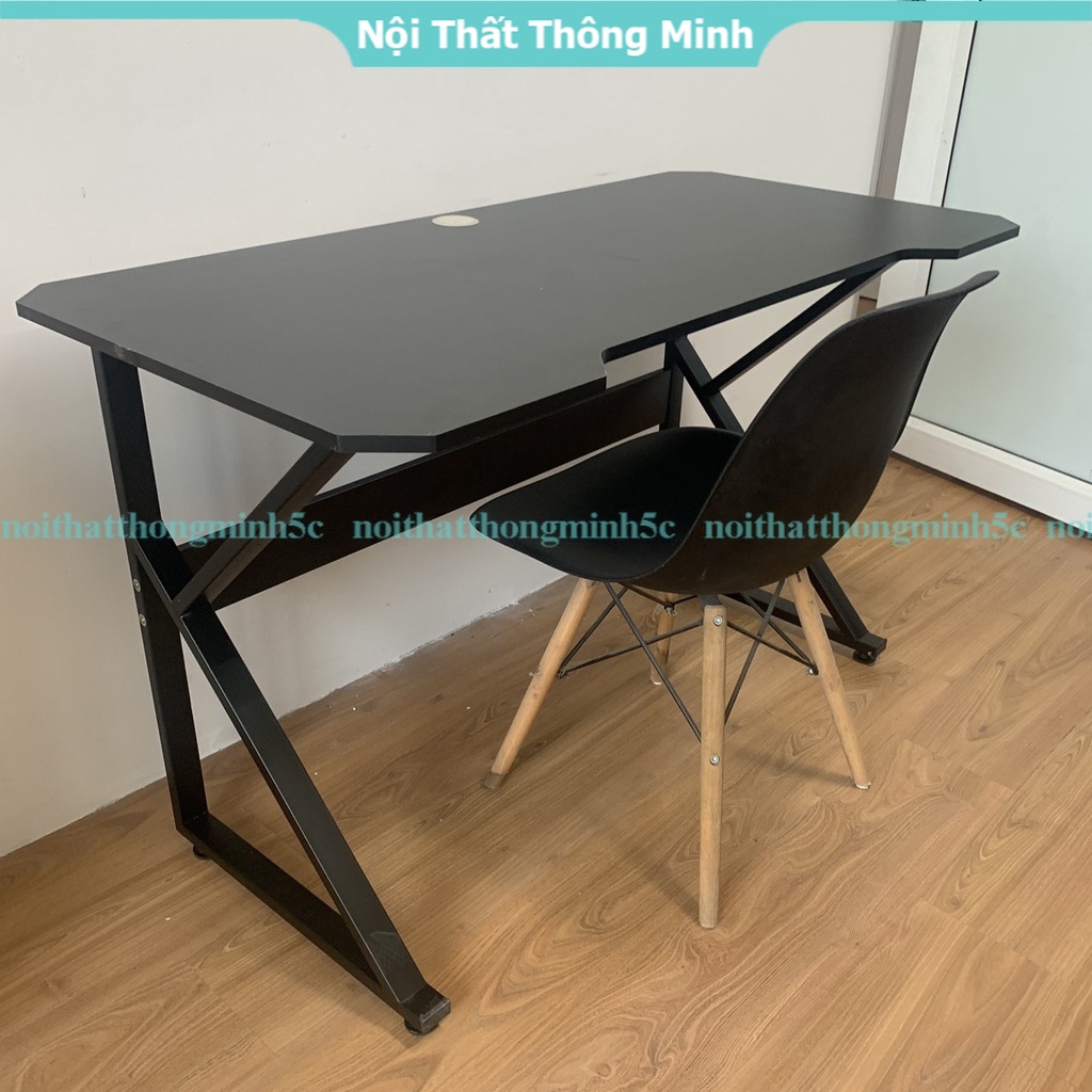 Bàn gaming chữ Z K chân sắt 2x4cm chắc chắn bền đẹp giá rẻ, bàn làm việc giá xưởng thiết kế đẹp mắt tiện lợi