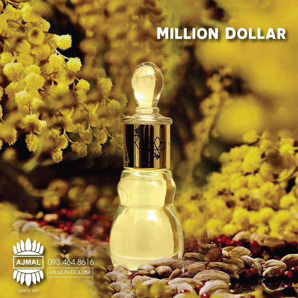 Tinh dầu nước hoa Ajmal Dubai 💯Free Ship💯 Mùi Million Dollar, hương vị của mùa thu.