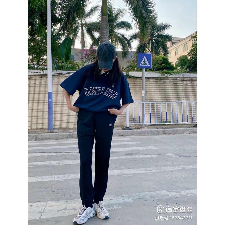 Áo Phông UNFLUID Polo Cổ Bẻ Nam Nữ UNISEX Phong Cách Trẻ Trung Hàn Quốc