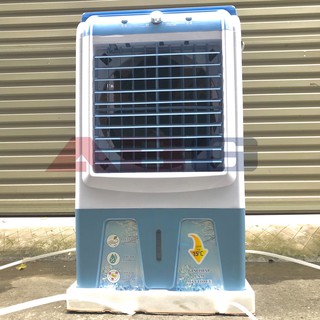 Quạt Điều Hòa Hơi Nước Tản Nhiệt Hiện Đại Mặt Kính Loại Cơ - Công Suất 120W - Lưu Lượng Gió 5000M3/H - Bảo Hành 24 Tháng