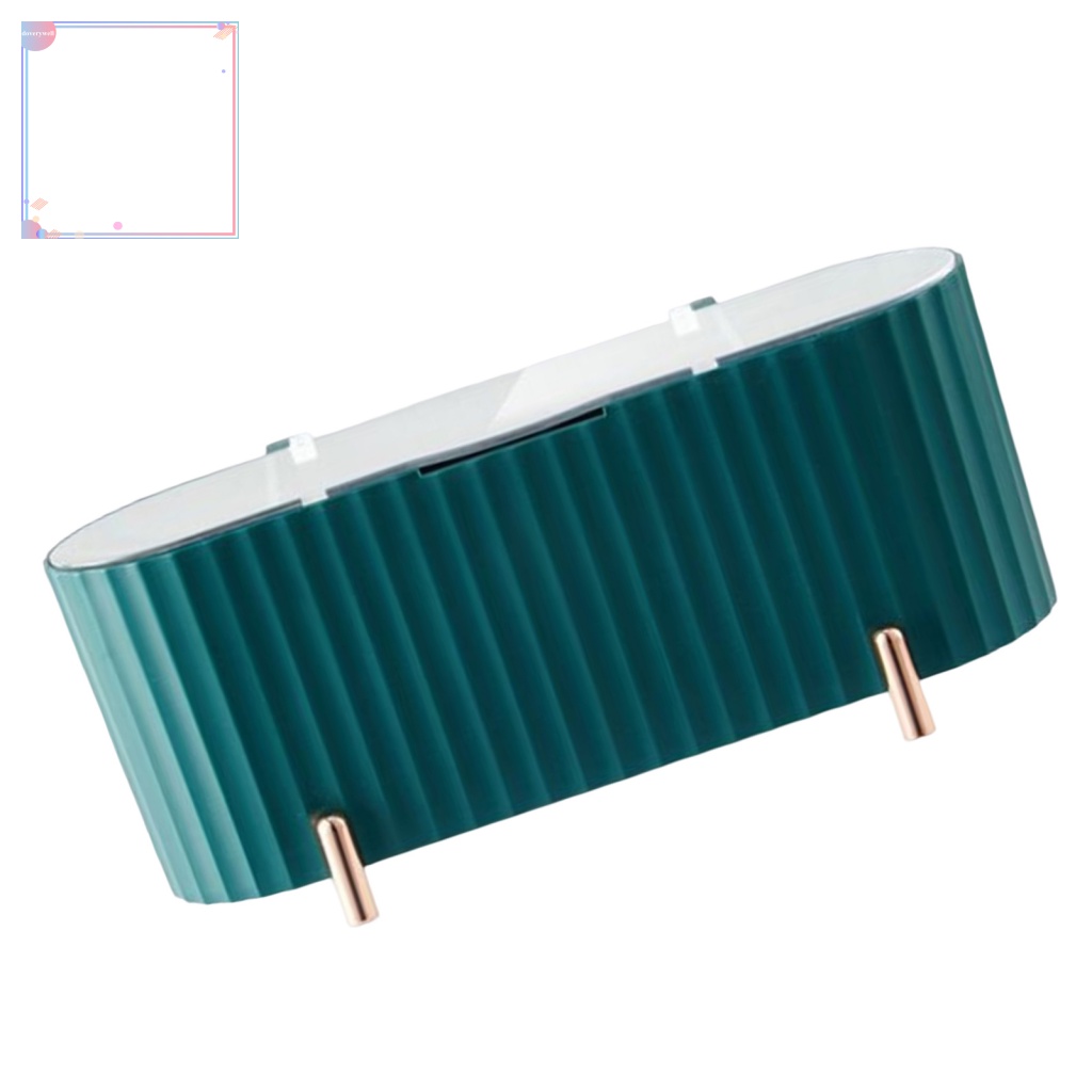 Hộp Đựng Bông Tẩy Trang Chống Ẩm Để Bàn Tiện Dụng