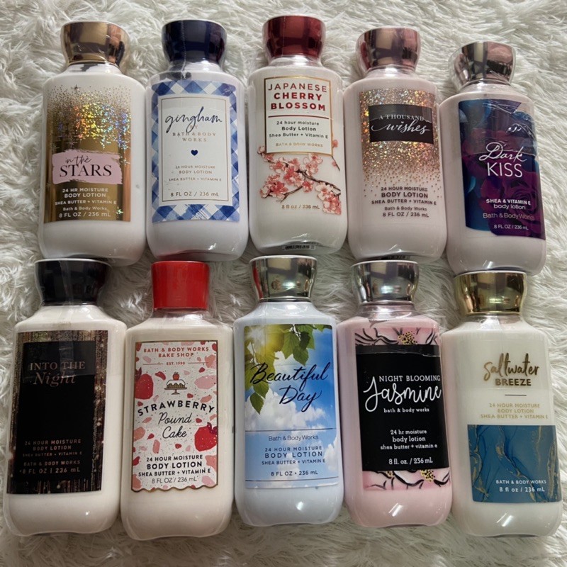 (Auth) Sữa dưỡng thể lotion Bath and Body Works mẫu mới