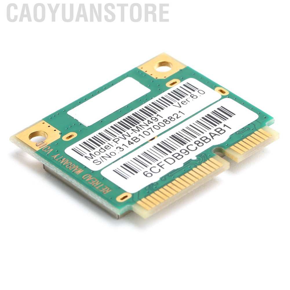 Caoyuanstore 2.4Ghz Mini PCI-E Wireless Network Card Wifi Adapter 150M ForDell/Asus/Samsung