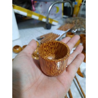 Chung uống trà gỗ dừa_Chung gỗ dừa