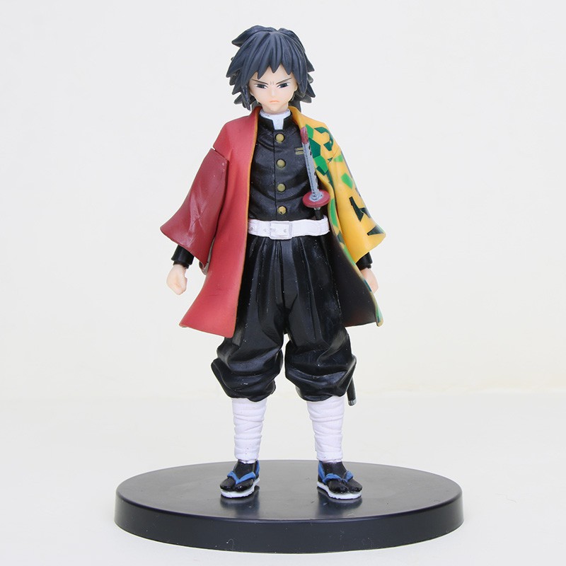 Mô hình nhân vật Anime Demon Slayer Kimetsu no Yaiba Kamado Tanjirou Kamado Nezuko bằng PVC 16cm